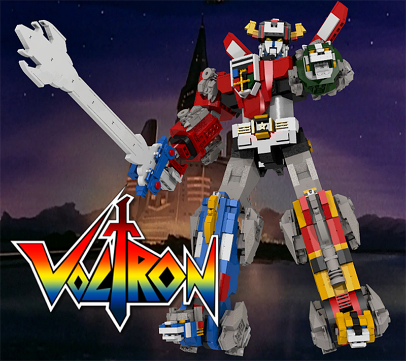 Illustration for article titled Lego Would Break the Internet if It Made This Voltron Set